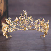 FBT - Vintage Rhinestone Crystal Tiara - FashionByTeresa